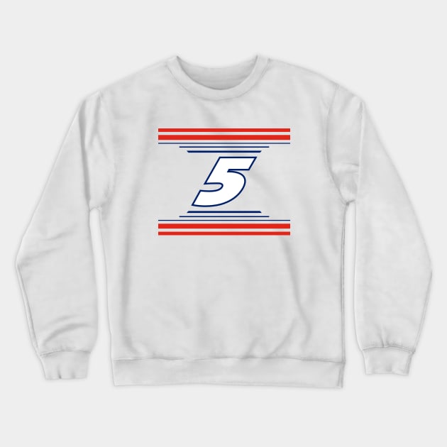 Kyle Larson #5 2024 NASCAR Design Crewneck Sweatshirt by AR Designs 